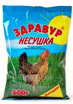 Премикс Здравур Несушка 600г (ВХ) (15шт/уп) 11 витам., 7 микроэлем., аминокислоты и ферменты (1,5г.)