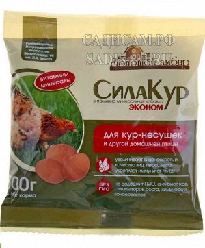 Премикс СилаКур Эконом 300г (Евро-С) (30шт/уп) для кур-несушек