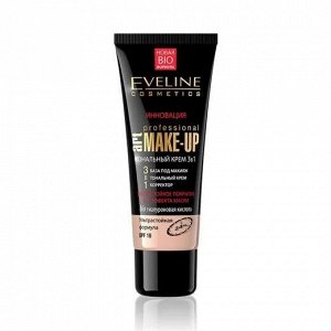 EVELINE 6682 - Тональный крем 3в1 серии Art PROFESSIONAL MAKE-UP, светло-бежевый, 30мл # §