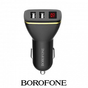 Автомобильное зарядное устройство Borofone BZ11 / 2 USB, 2.1A