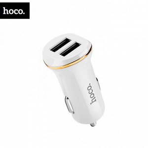 Автомобильное зарядное устройство Hoco Z1 / 2 USB, 2.1A, 11W