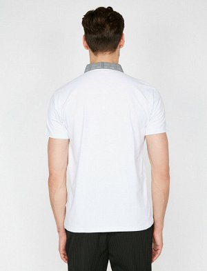 футболка Материал: %95 Хлопок, %5 эластан Параметры модели: рост: 187 cm, грудь: 97, талия: 80, бедра: 93 Надет размер: M
