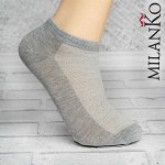 Мужские укороченные носки в сетку MilanKo