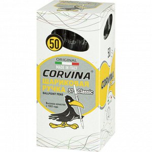Ручка шариковая CORVINA 51 Classic черный 1,0мм Италия