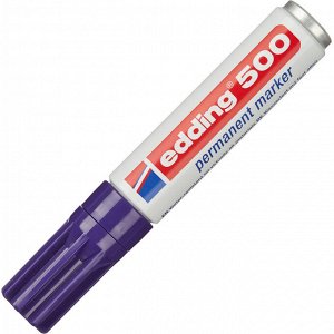 Маркер перманентный EDDING 500/8 фиолетовый 2-7мм скошенный након...
