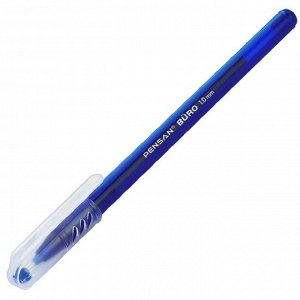 Ручка шариковая неавтоматическая Pensan Buro синие чернила 2270/5...