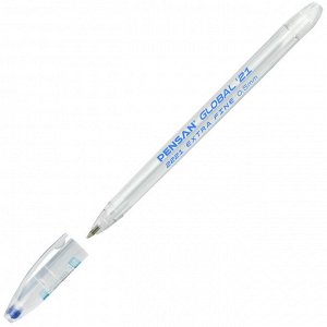 Ручка шариковая неавтоматическая PENSAN GLOBAL 21 синяя, 0,5мм 22...