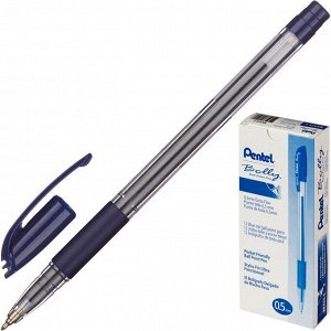 Ручка шариковая PENTEL Bolly BK425-C резин.манжет.,синий 0,5мм