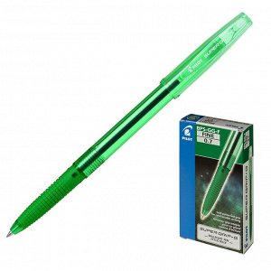 Ручка шариковая PILOT Super Grip G BPS-GG-F-G резин.манжет. зелен...