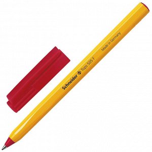 Ручка шариковая неавтоматическая SCHNEIDER Tops 505F однораз.крас...