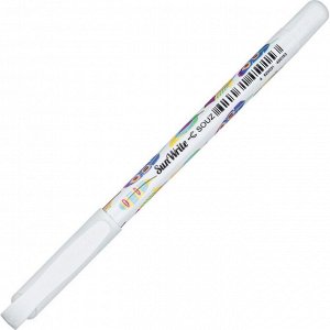 Ручка шариковая неавтомат SUNWRITE, синяя, 0,5мм, корпус в асс., ...
