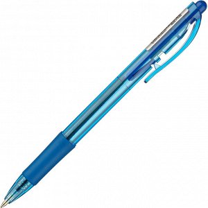 Ручка шариковая автоматическая PENTEL BK417-С рез.манж.син ст. 0,...