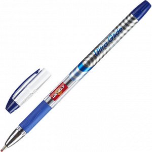 Ручка шариковая неавтоматическая Unimax Ultra Glide 1мм син, масл...