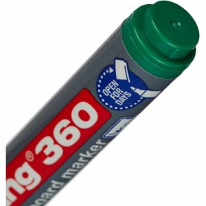 Набор маркеров для белых досок Edding 360, 1,5-3 мм, 4 цвета, бли...
