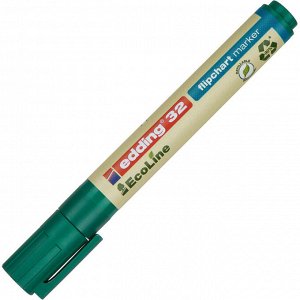 Набор маркеров для флипчартов EDDING 32 Ecoline, 1-5 мм, 4 цвета....