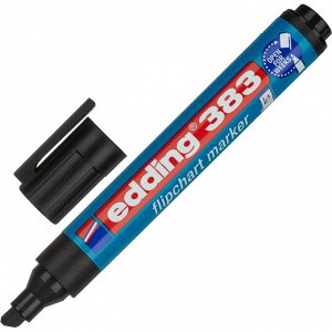 Набор маркеров для флипчартов EDDING 383, 1-5 мм, 4 цвета в ПВХ к...
