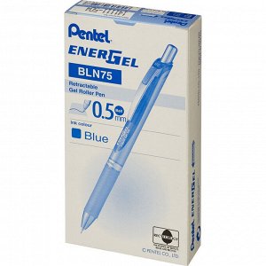 Ручка гелевая автоматическая PENTEL BLN75C EnerGel рез.манжет 0,3...