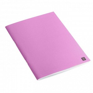 Бизнес-тетрадь А5, 40л. клетка, скрепка, 150х210мм Color розовый ...