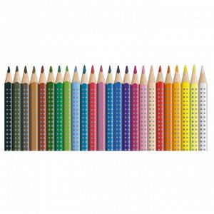 Карандаши цветные Faber-Castell Grip, 24цв., трехгран., 112424...