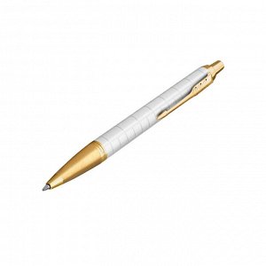 Ручка шариковая Parker IM Premium Pearl GT,синий,в подар.уп.,Кита...