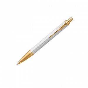 Ручка шариковая Parker IM Premium Pearl GT,синий,в подар.уп.,Кита...