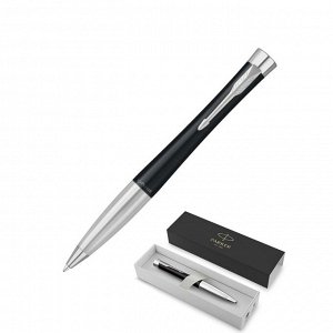 Ручка шариковая Parker Urban Muted Black CT BP Twist,синий,Китай,...