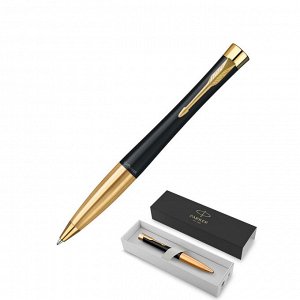 Ручка шариковая Parker Urban Muted Black GT BP Twist,синий,Китай,...