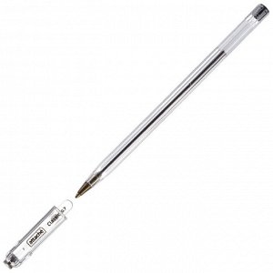 Ручка шариковая неавтоматическая Attache Classic 0,7мм черный ст...