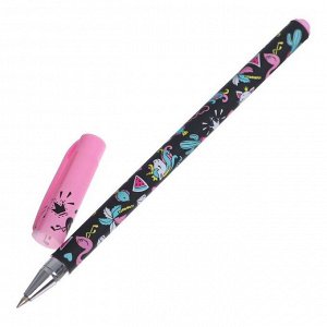 Ручка шариковая HappyWrite "Единорожки", 0,5 мм, синие чернила, МИКС