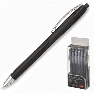 Ручка шариковая Attache Selection Glide Aerogrip 0,7мм, чёрн, мас...