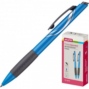Ручка шариковая автоматичAttache Xtream,синий корпус,цвет чернил-...
