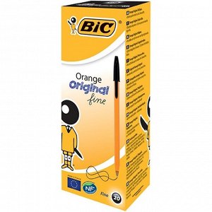 Ручка шариковая BIC Orange черный 0,3 мм Франция