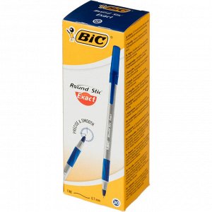 Ручка шариковая Bic Раунд Стик Экзакт синяя, 918543 0,28 мм