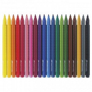 Фломастеры Faber-Castell Grip, 20цв., трехгр, 155320...