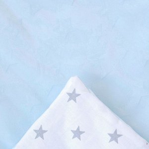 Комплект на выписку 5 предметов "Звездочки", демисезонный, голубой