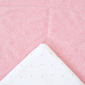 Комплект на выписку 5 предметов "Велюр Меланж", лето, розовый
