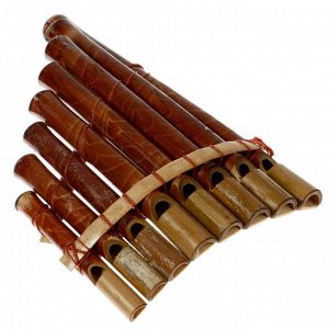 Музыкальный инструмент Флейта Пана 21х13х2 см