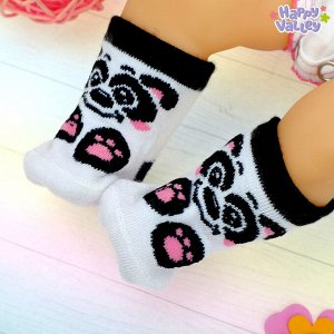 Одежда для пупса «Панда»: повязка и носочки