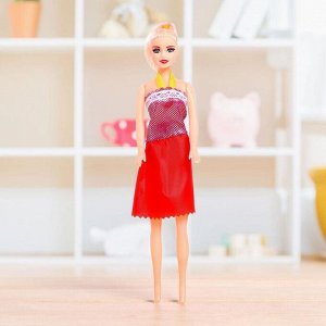Кукла-модель «Лена» в летнем наряде, МИКС