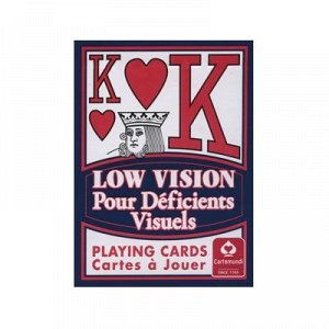 Low Vision "New Sight" Poker Deck