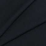Ткань на отрез кулирка с лайкрой цвет черный