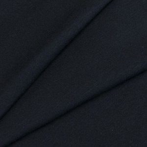 Ткань на отрез кулирка M-2127 Компакт пенье цвет черный