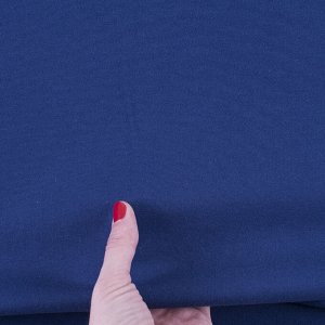 Ткань кулирка M-2087 цвет тёмно-синий