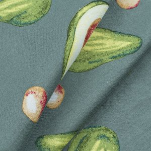Ткань кулирка R10027-V6 Авокадо цвет зеленый