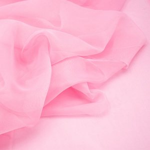 Ткань на отрез Вуаль 280 см 34 цвет розовый