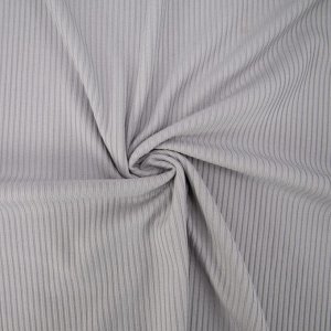 Ткань трикотаж лапша цвет серый