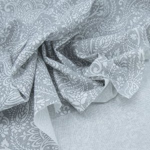 Ткань рогожка 150 см 3045-2 Персия цвет серый