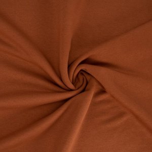 Ткань футер 3-х нитка диагональный цвет карамель