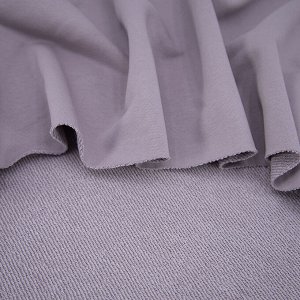 Ткань футер 3-х нитка диагональный цвет лила