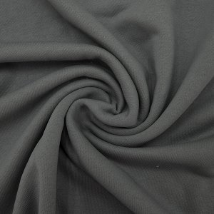 Ткань футер 3-х нитка диагональный цвет серый